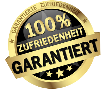 100% Zufriedenheitsgarantie